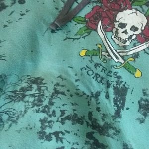 Free Forever Skull Patch Hoodie